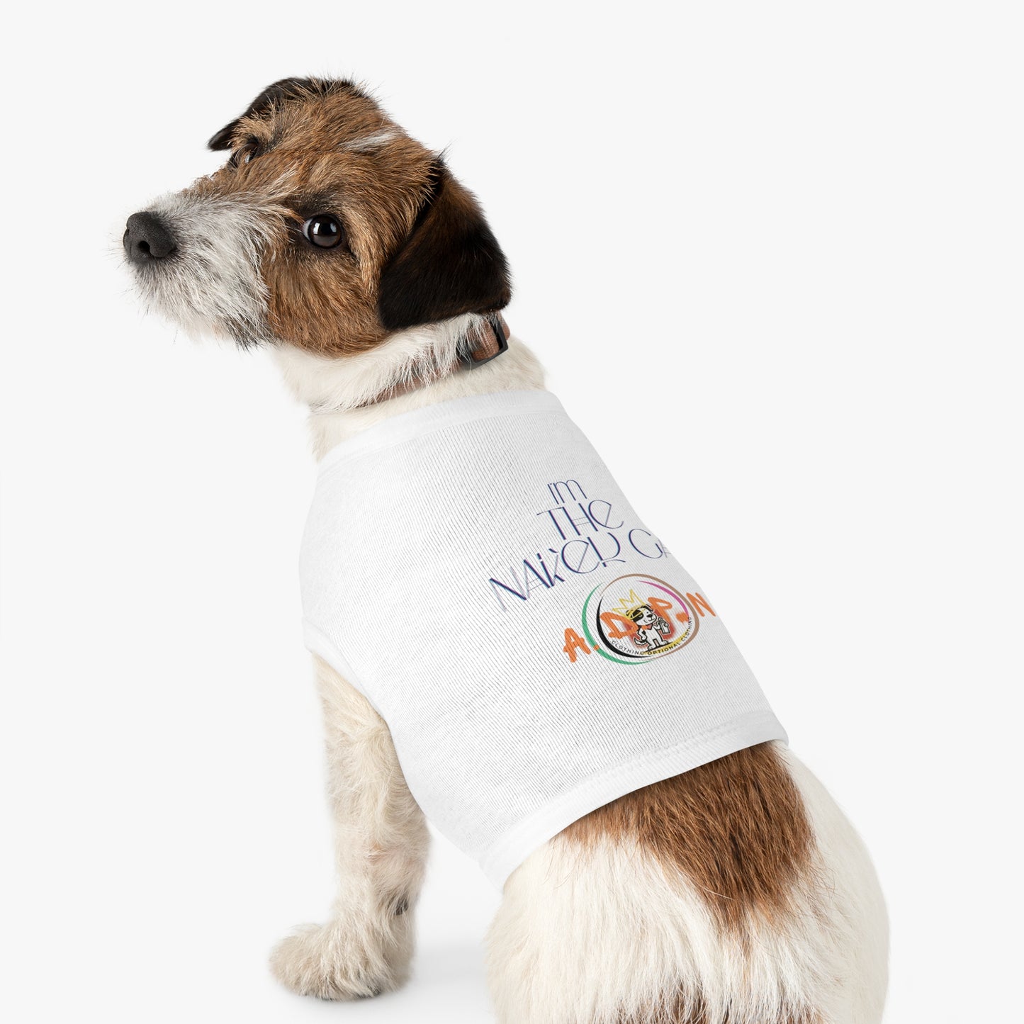 Team Party Naked- I'm The Naked Gal Pet T-shirt